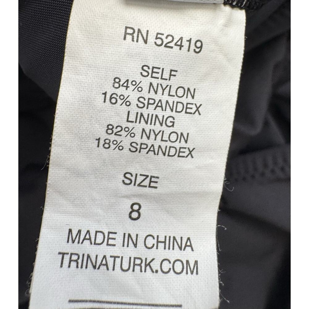 Trina Turk Yucateca Halter Monokini Swimsuit Womens Size 8 One Shoulder 1-Piece - Picture 6 of 9